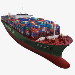 红绿两色海运船素材图片免费下载 高清png 千库网 图片编号9014120